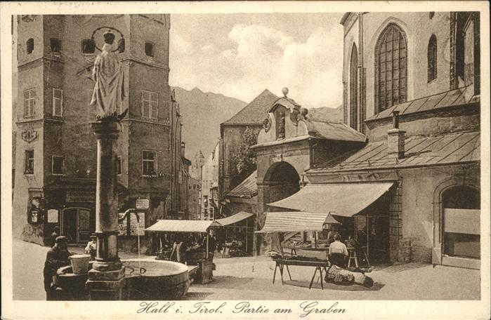 Hall Tirol Brunnen