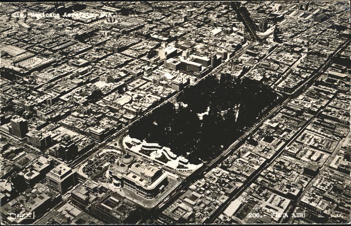 Mexico City Fliegeraufnahme
