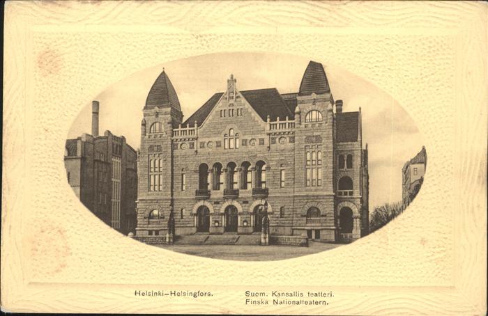 Helsinki Helsingfors
Nationaltheater