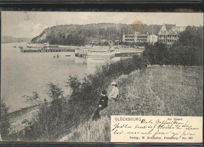 Gluecksburg Ostseebad Strand