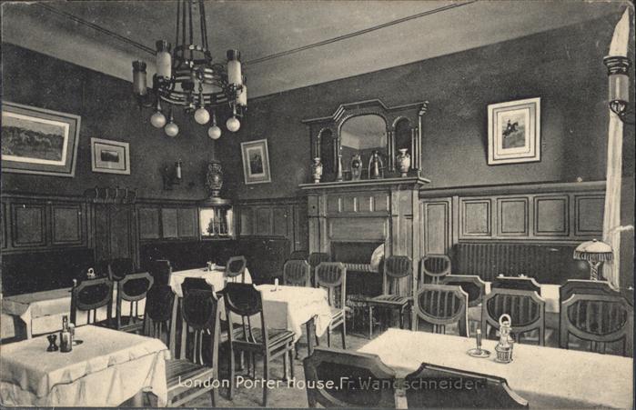 HAMBURG  CITY London Porter house
Fr. Wandscheneider