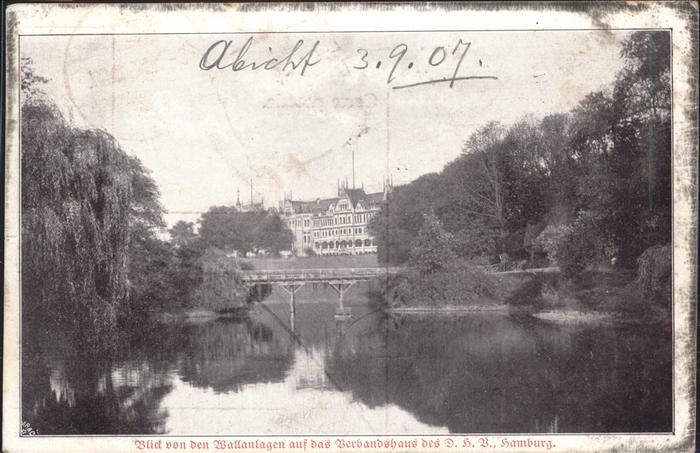 HAMBURG  CITY Wallanlagen
Verbandshaus