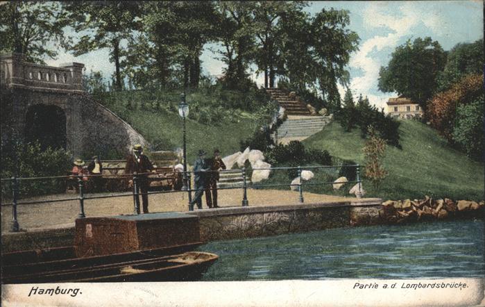 HAMBURG  CITY Lombardsbruecke