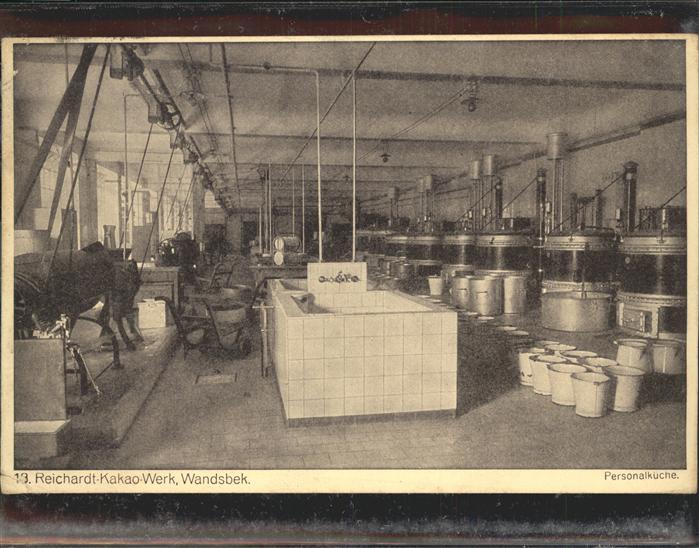 Wandsbek Reichardt Kakao-Werk
Personalküche