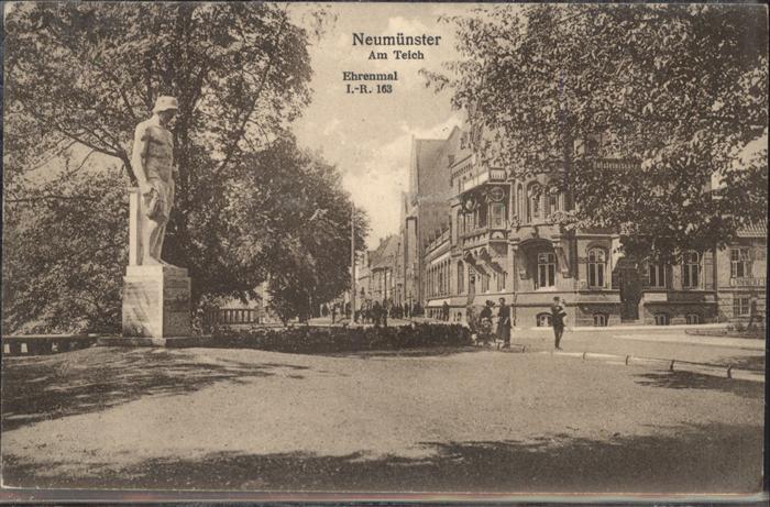 Neumuenster Schleswig-Holstein Am Teich