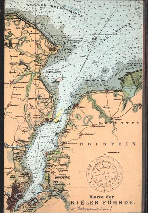 Kiel Übersichtskarte Kieler Föhrde