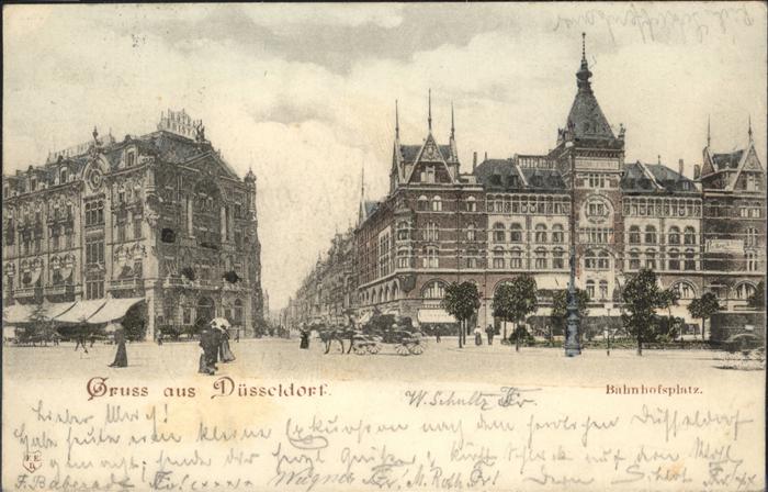 DuessELDORF  CITY Bahnhofsplatz