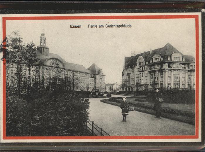 Essen Ruhr Gerichtsgebäude Feldpost