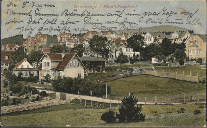 Braunlage Harz Villenviertel