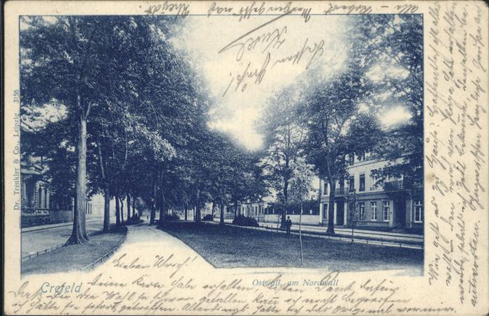 Krefeld Crefeld Ostwall am Nordwall