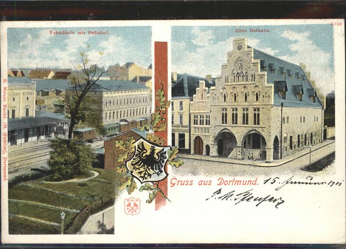 Dortmund Vehmlinde Bahnhof Altes Rathaus