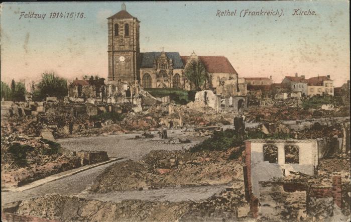 Rethel Ardennes Feldzug Kirche
