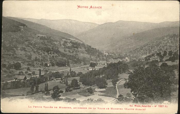 Muenster Haut Rhin Elsass Vallee de Munster