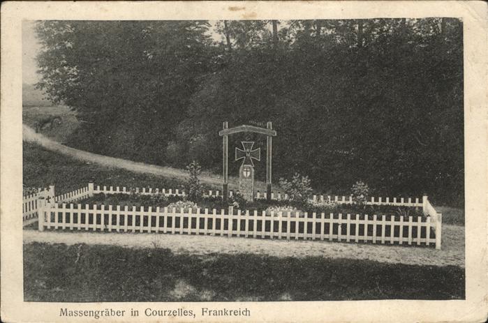 Courcelles-le-Comte Massengräber