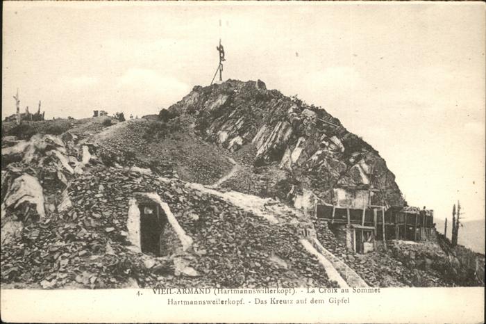 Hartmannswillerkopf Croix au Sommet