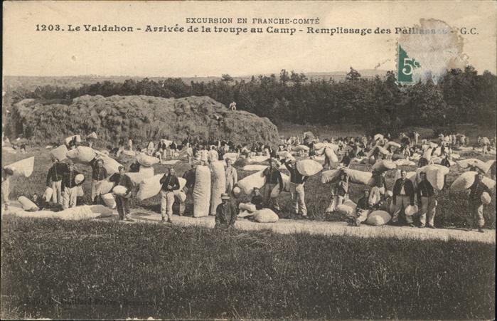 Valdahon Troupe au Camp