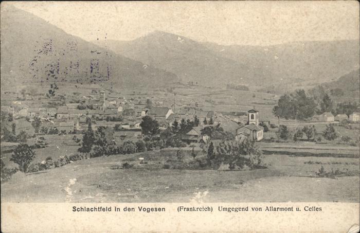 Allarmont Schlachtfeld Vogesen
