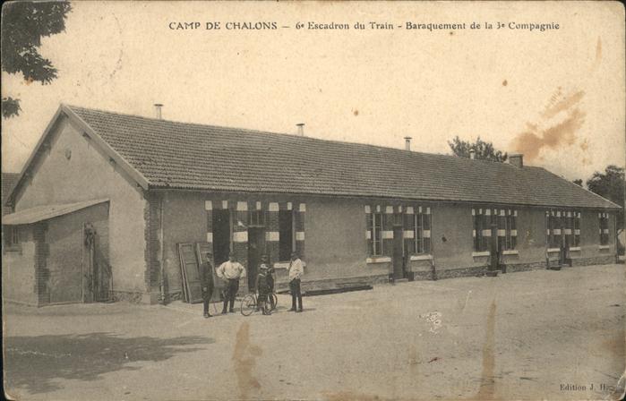 Camp de Chalons Escadron du Train