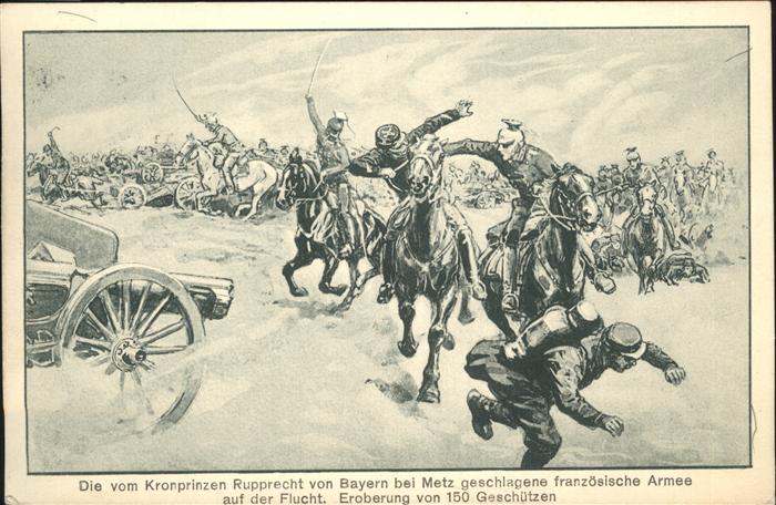 Metz  57 Moselle französische Armee Schlacht