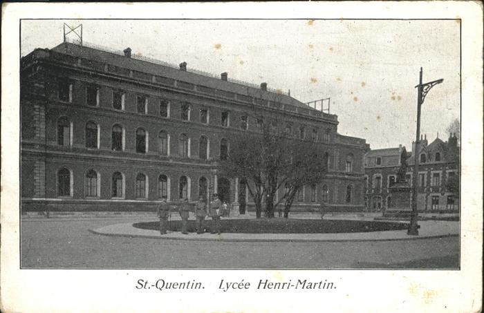 St Quentin Aisne Lycee Henri-Martin