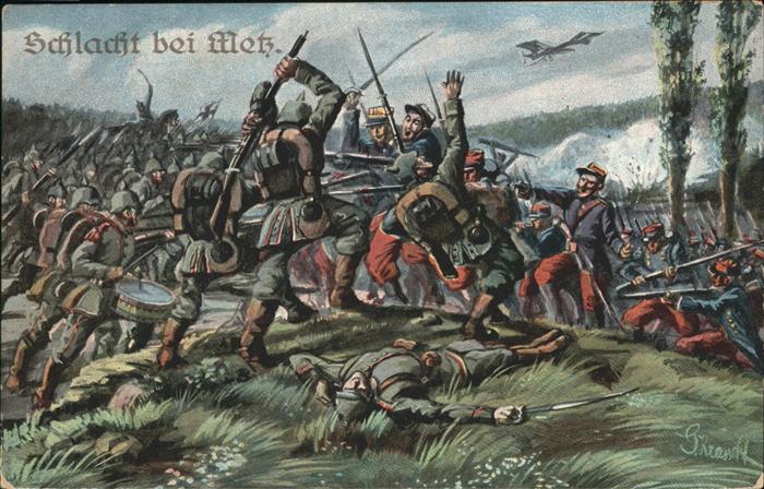 Metz  57 Moselle Schlacht