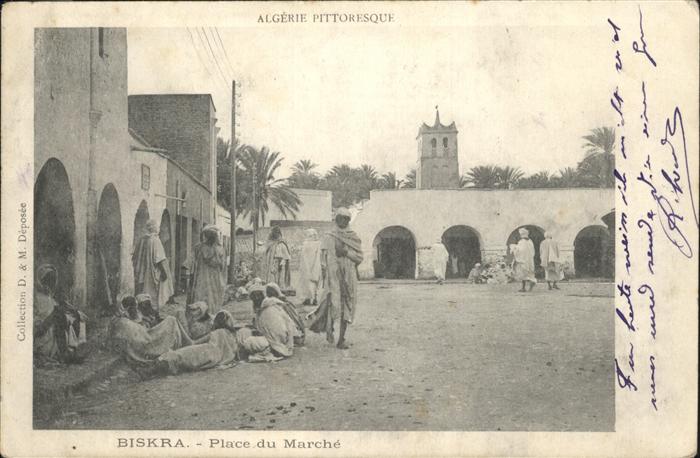 Biskra Place du Marche