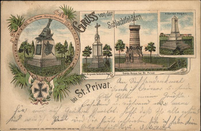 Saint-Privat-la-Montagne Garde Korps