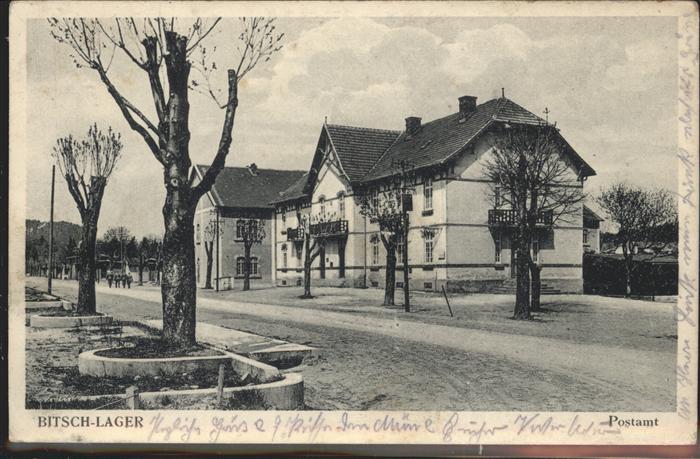 Bitsch Lothringen Lager Postamt