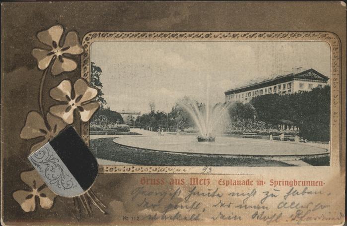 Metz 57 Moselle Esplanade