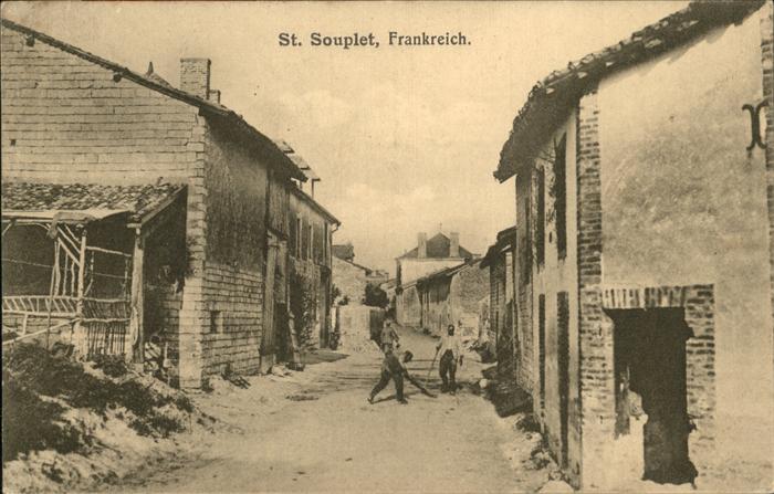 Saint-Souplet-sur-Py Dorfstrasse