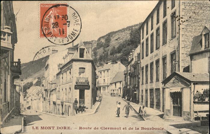 Mont-Dore Route Clermont