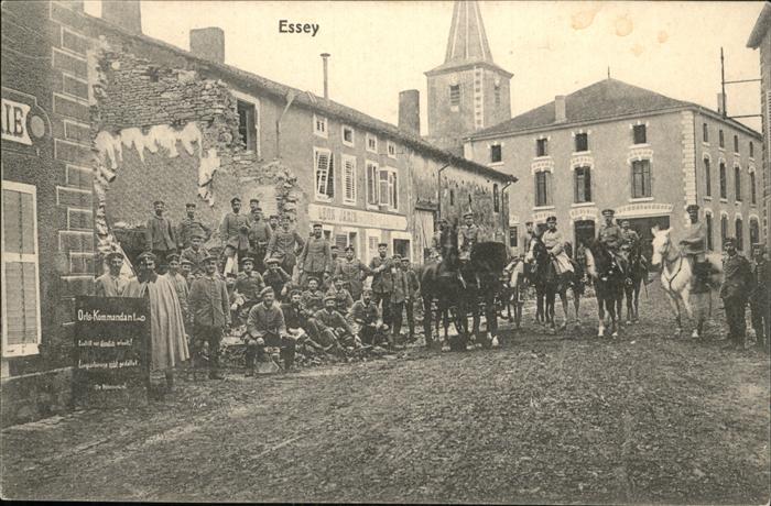 Essey-et-Maizerais Soldaten Ostern