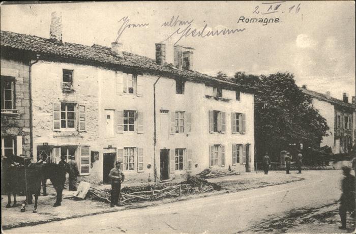 Montfaucon-d Argonne Dorfstrasse