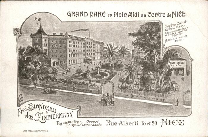 Nice Alpes Maritimes Grand Parc Centre