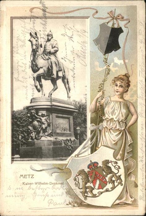 Metz 57 Moselle Kaiser Wilhelm Denkmal