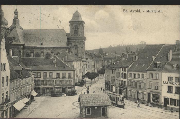 Saint-Avold Marktplatz