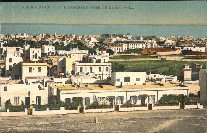 Casablanca Lycee
Vue generale