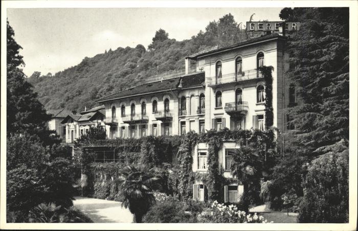 Lugano TI Hotel Gerber