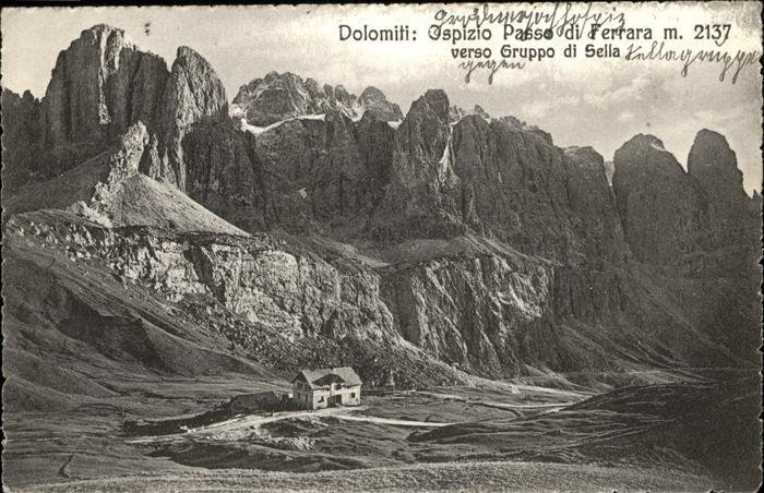 Dolomiti ospizio passo di Ferrara