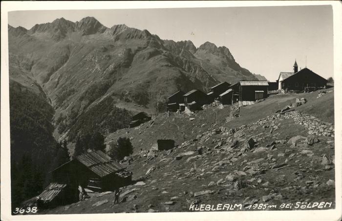 Soelden Kleblealm