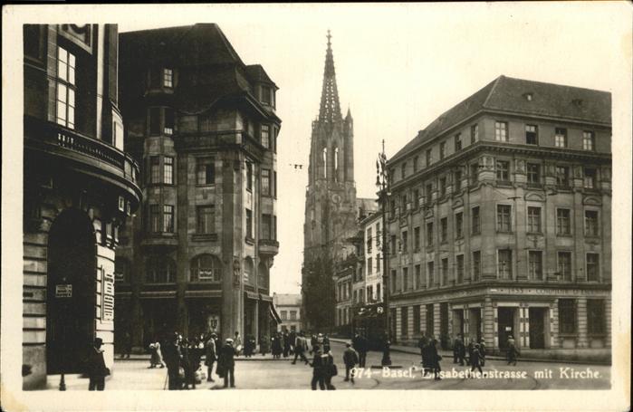 Basel BS Elisabethenstrasse
Kirche