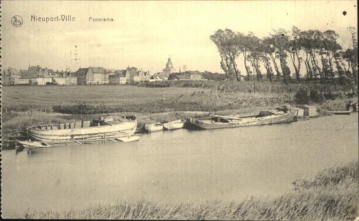 NIEUPORT Nieuwpoort West-Vlaanderen Belgie Panorama