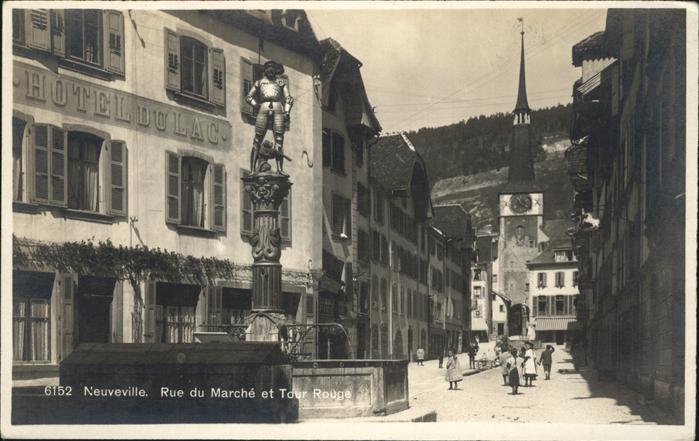 Neuveville La Rue du Marche
Tour Rouge