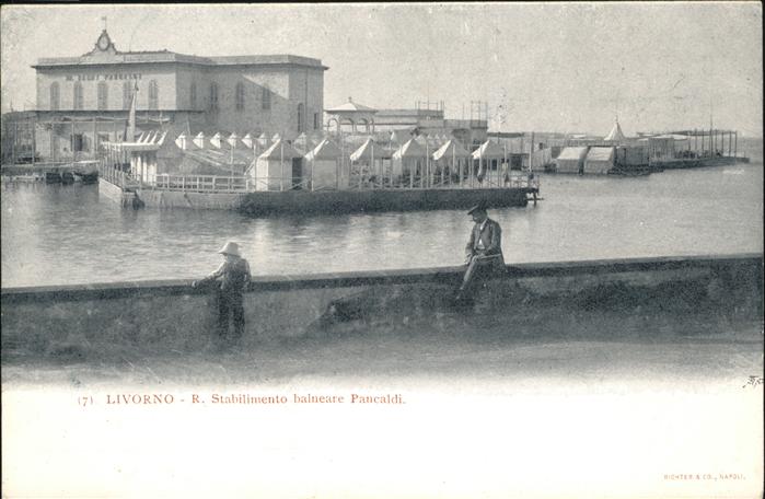 Livorno R. Stabilimento balneare Pancaldi