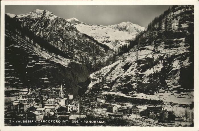 Valsesia Carcoforo Panorama