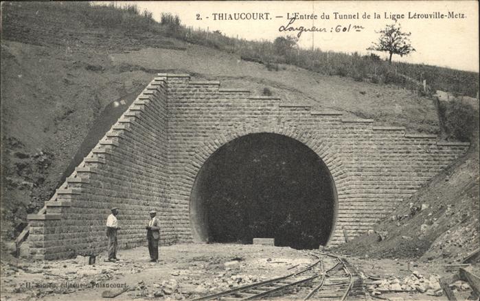 Thiaucourt-Regnieville Entree du Tunnel
Ligne Lerouville-Metz
