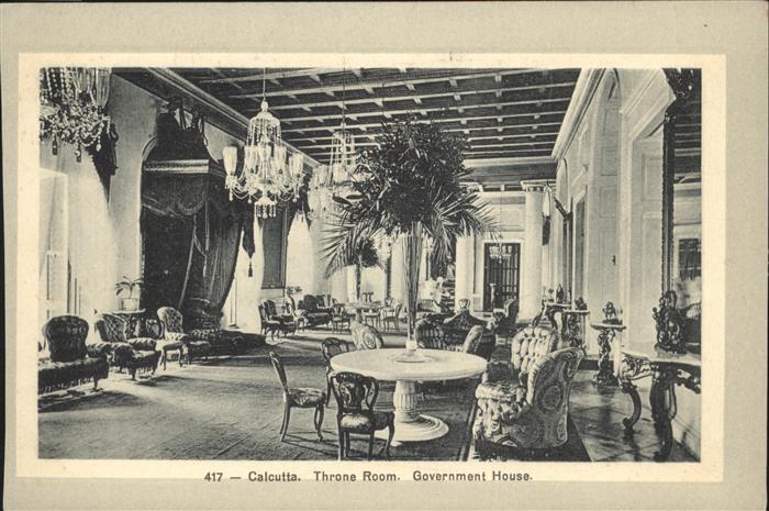 Calcutta Government House
Throne Room