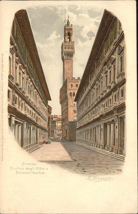 Firenze Florenz Portico degli Uffizzi
Pallazo Vecchio