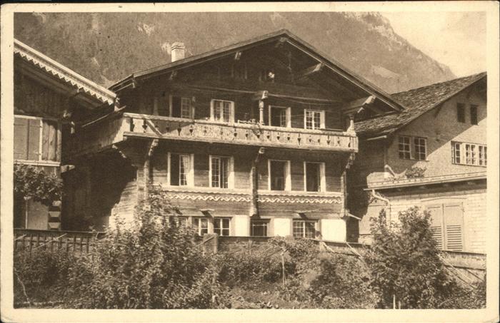 Ringgenberg Schweizer Bauernhaeuser Feldpost Haus Ringgenberg