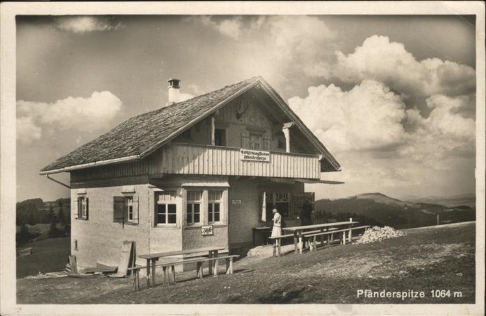 Pfaenderhochspitze Pfänderspitze 1064 m